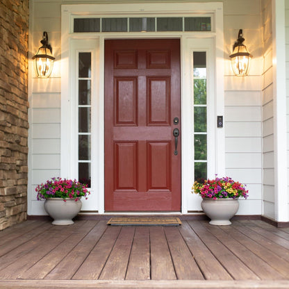 14" Faux Silk Daisy with Eucalyptus 12 Bundles- 4 Mix Color