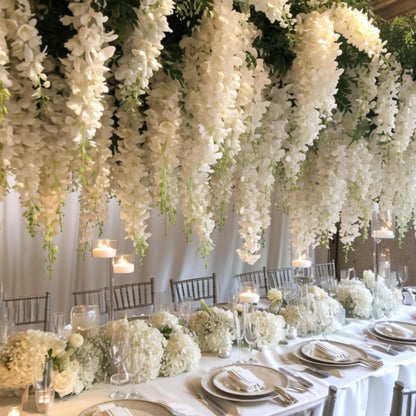 💥Hot Sale🌸UV Resistant Lifelike Artificial Wisteria Flower - No Maintenance, Pruning or Watering!