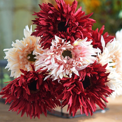 🌼2025 Hot Sale🔥Realistic Artificial Spider Gerbera Daisies Home Decor💐