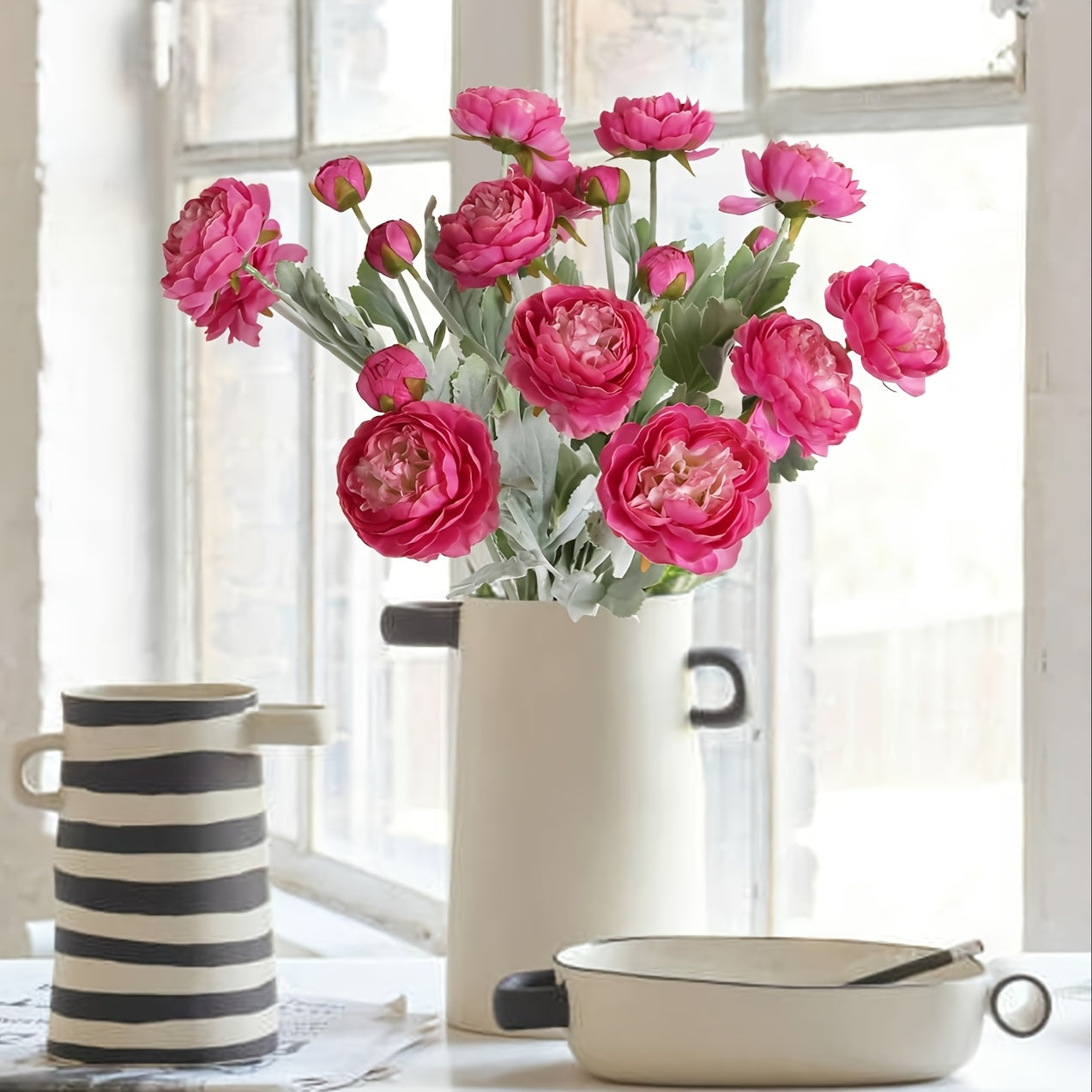 💖$8.98 Today Only - Artificial Peonies Flowers for All Year Round💐