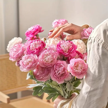 💖$8.98 Today Only - Artificial Peonies Flowers for All Year Round💐