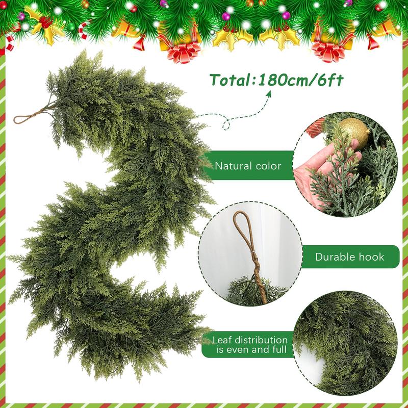 🏆2025 Super Value Set💥 Artificial Realistic Touch Cedar Garlands