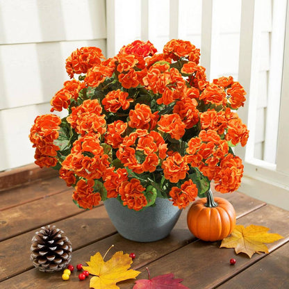 🔥Last Day 49% OFF🌼Artificial Geranium Flowers - UV resistant, Waterproof, Windproof