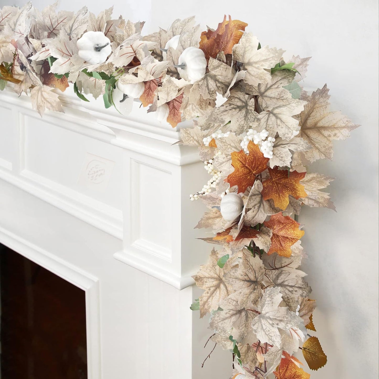🔥Hot Sale 60% OFF - Artificial Maple Leaf Autumn Garland🍁