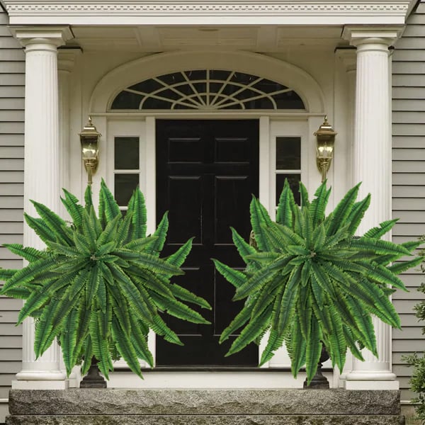 🔥 $9.98 On Sale Only Today 🌱 UV-Resistant Lifelike Artificial Boston Fern