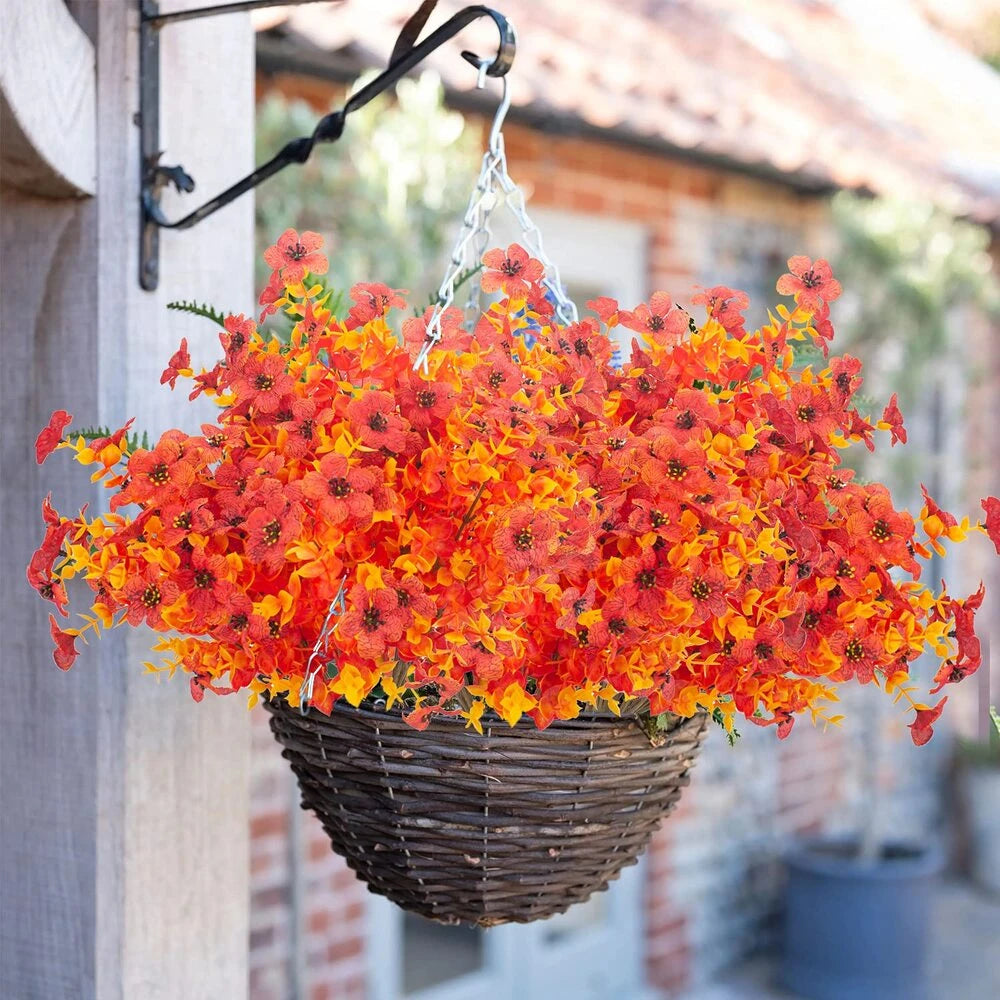 🔥Hot Sale 60% OFF🌼Artificial Outdoor Fall Flowers - UV resistant, Waterproof, Windproof🍂