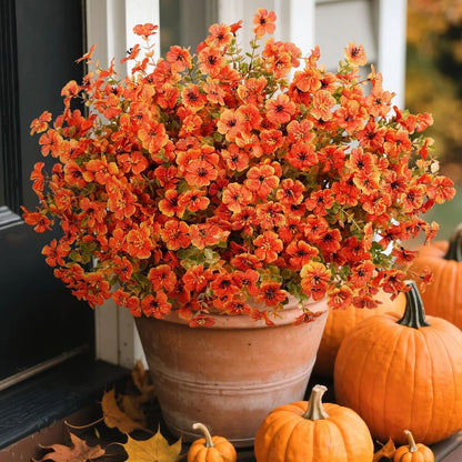 🔥Hot Sale 60% OFF🌼Artificial Outdoor Fall Flowers - UV resistant, Waterproof, Windproof🍂