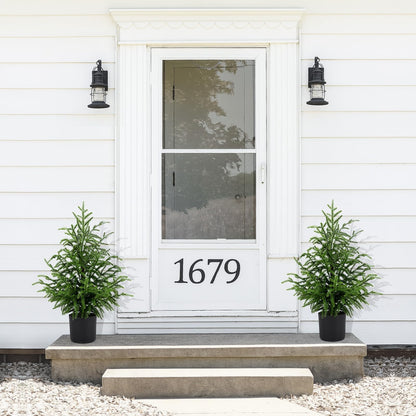 🎄Real Touch Norfolk Pine Topiary Tree - MINI CHRISTMAS TREE