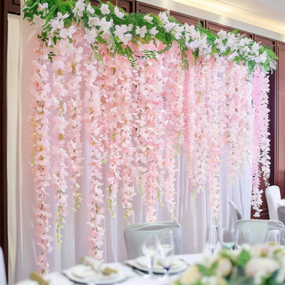 💥Hot Sale🌸UV Resistant Lifelike Artificial Wisteria Flower - No Maintenance, Pruning or Watering!