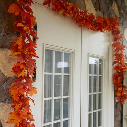 🔥Hot Sale 60% OFF - Artificial Maple Leaf Autumn Garland🍁